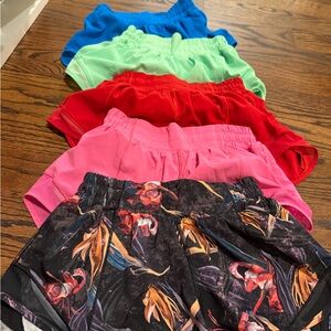 Lulu Lemon Hotty Hot 2.5 inch used Shorts Collection size 0-2 good condition